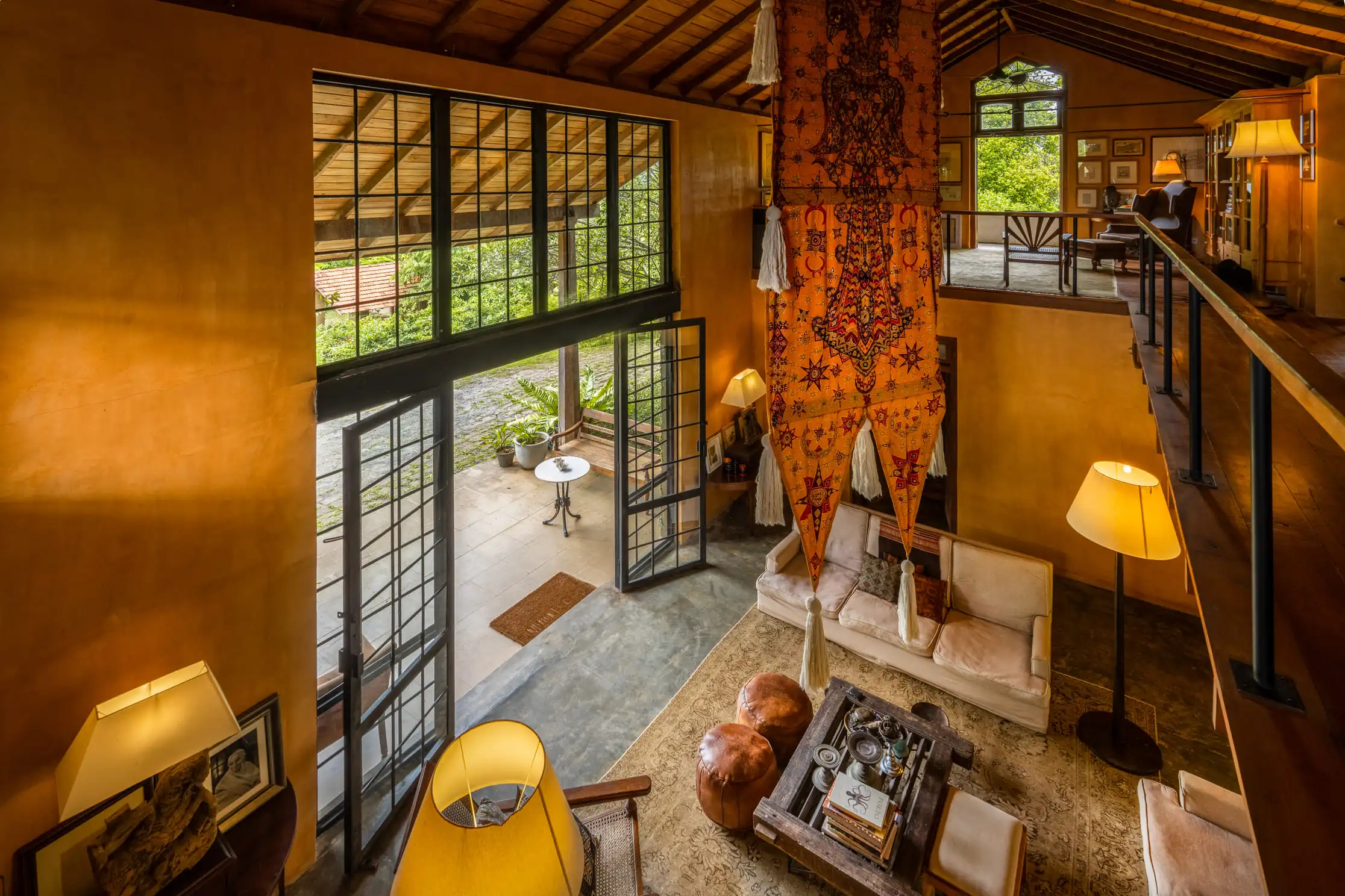 Library House sitting area